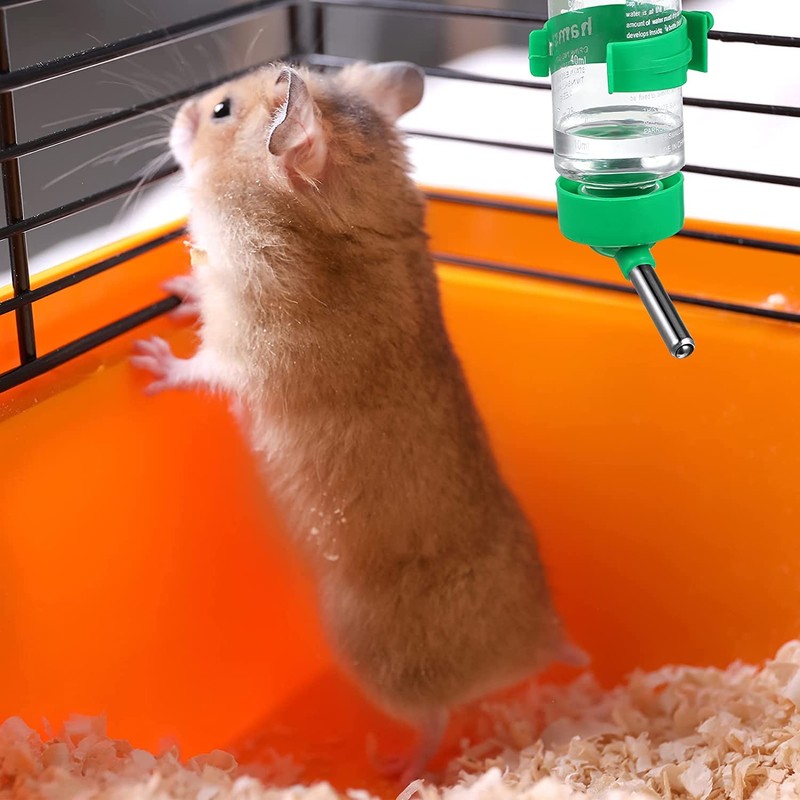 Hamster 80ML Water Bottle 4 Pack Leak Proof Automatic Water