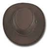 Barmah Hats Canvas Drover Hat - Item 1057, Brown, L