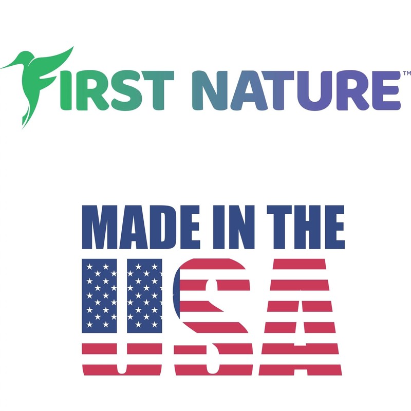 First Nature 3090 32-ounce Hummingbird Flower Feeder