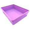 Instrument tray – 19cm x 14cm x 5.5cm. polypropylene (Purple)