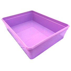 Instrument tray – 19cm x 14cm x 5.5cm. polypropylene (Purple)