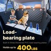 ITNAST Convertible Back Seat Extender for Dogs, Foldable 400lbs Hard