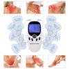 TENS Machine Unit 8 Pain Electrical Massager Pulse Muscle Stimulator