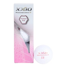 XXIO Golf Balls Rebound Drive 2 XN RD2 PPK Sleeves (Pack of 3) (White x Pink/FF/Lady's)