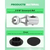 SCITOO Gooseneck 2 5/16" Tow Hitch Ball 60601 Puck System