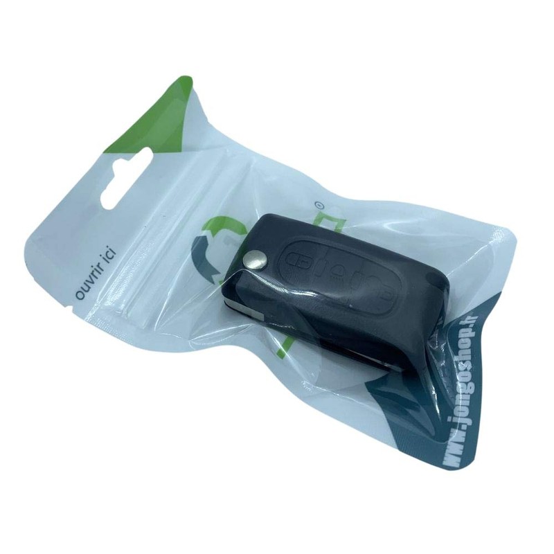 JONGO - Car Key Shell with Blade Compatible with Citroën