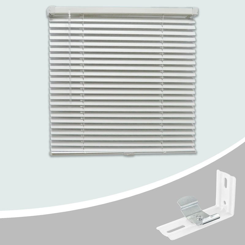 4 Sets Right Angle Vertical Blind Fixings Brackets,L Shaped Venetian