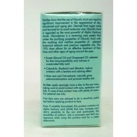Glycoderma Rejuvenating Eye Cream  Made in Italy .5oz NEW