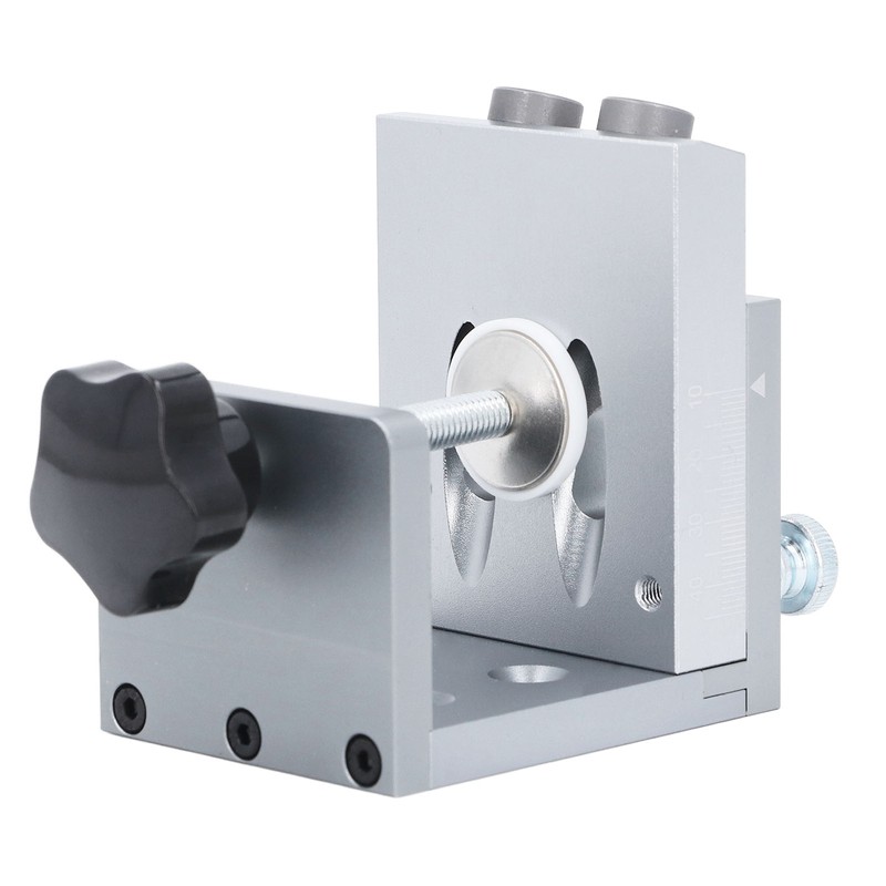 Oblique Hole Drilling Template Pocket Jig Dowel Clamps Device Set