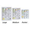 Crystal Pilot Medium VFR-IFR Placard with Sectional and WAC Scale