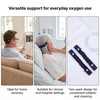 1pc Elastic Nasal Cannula Strap Ear Protectors for Oxygen Tubing-Blue