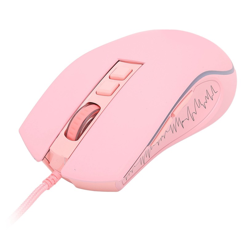 Gaming Mouse USB2.0 4 Adjustable DPI RGB Backlit Ergonomic Design