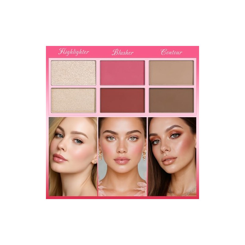 UCANBE Pretty All Set Paleta de Sombras Profesional de 86