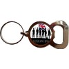 Veterans Day UK Military Bottle Opener Metal Keyring and Velvet