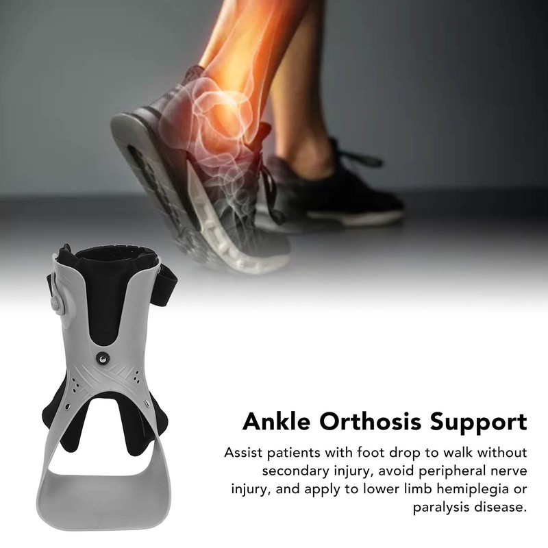 Foot Drop Brace Adjustable Rotary Buckle Soft Posture Correct Ankle