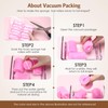 12 Pcs Jumbo Foam Sponge Hair Rollers 1.89 Inch Soft