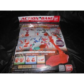 Bandai - Action Base 2 Sparkle Clear Red