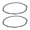 2PCS 8 Inch Chainsaw Chain High Hardness Manganese Steel Mini