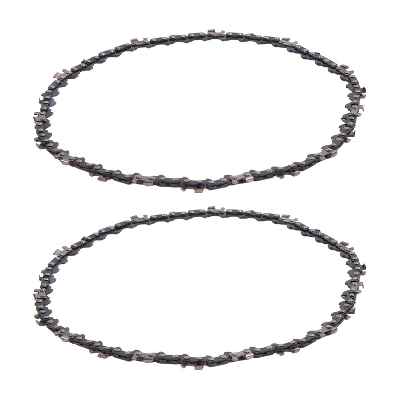 2PCS 8 Inch Chainsaw Chain High Hardness Manganese Steel Mini