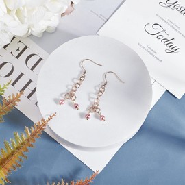 UNICRAFTALE 20pcs Rose Gold Split Rings Keychain Clasp Findings Smooth Surface Hoop Stainless Steel Split Key Rings for Home Car Keys Organization Making, 5x1mm