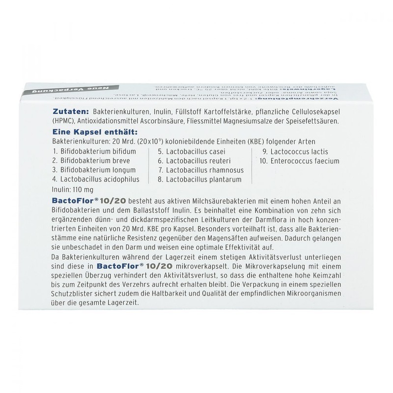 Bacto Pile 10/20 Capsules Pack of 30