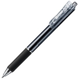 Pentel Permanent Ballpoint Pen Feel 0.7 XBXB117-A5, Clear Black, Pack of 5