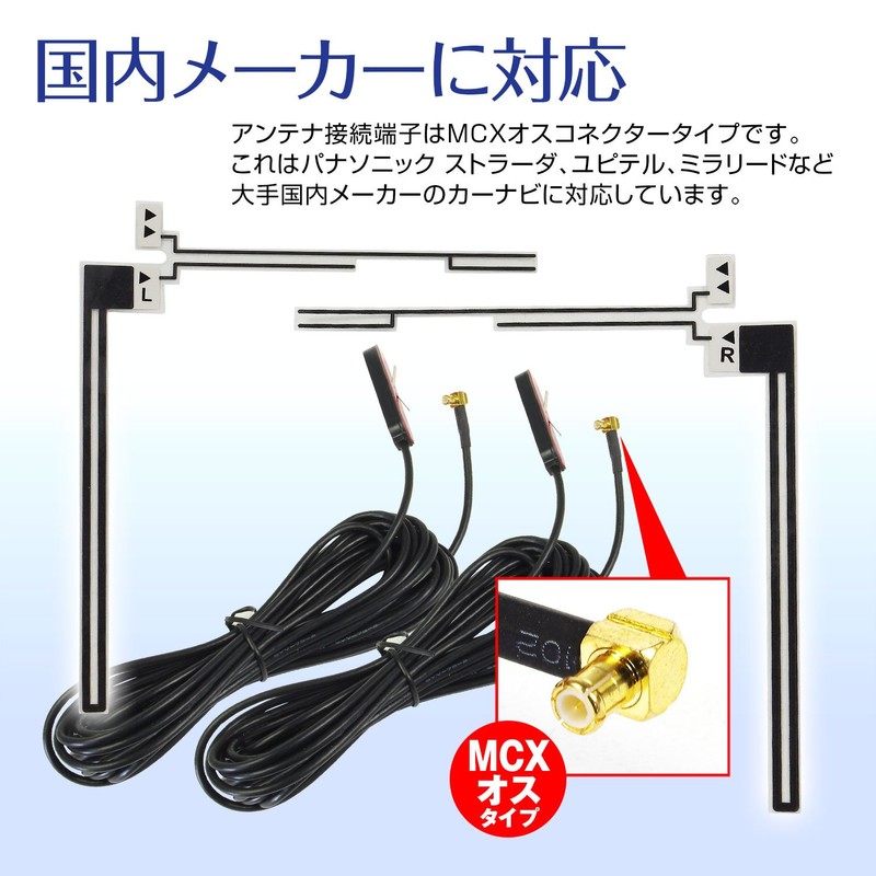 MAXWIN DAN22 Terrestrial Digital Antenna, One-seg, Full Seg, For TV