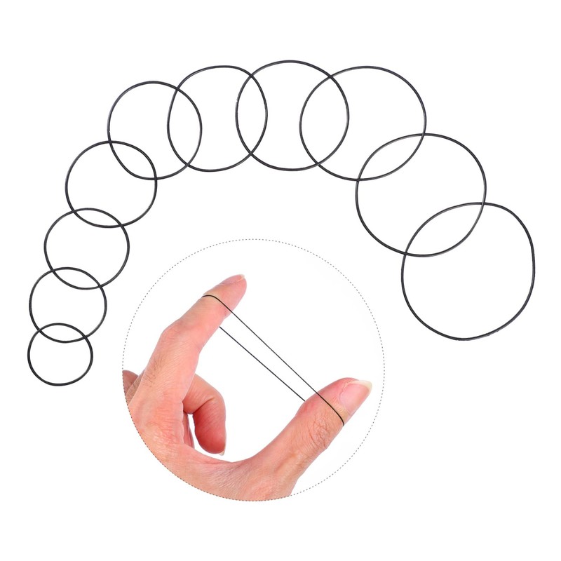 SAFIGLE 600pcs Watch Seal Rubber Gaskets for Waterproofing Thickness for