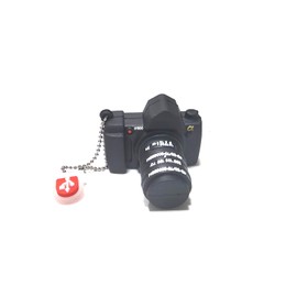 SUNJIANG Cute USB Flash Drive Cool Thumbdrive Novelty Pen Drive Cartoon Memory Stick Character USB Stick Funny Gift Jump Drive USB 2.0 (32gb, Camera Shape)