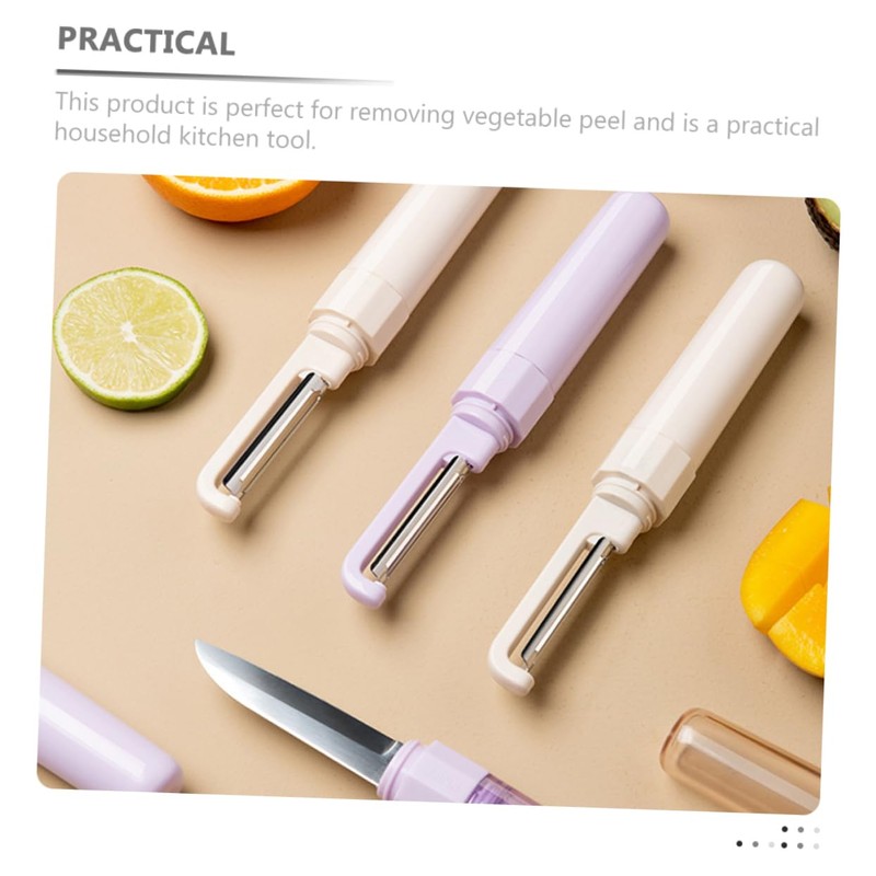 CIYODO Double End Vegetable Peeler Ergonomic Multi Function Fruit Cutter