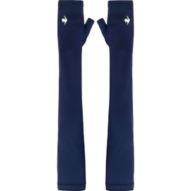 Coq Sportif LT5SGV10L Women's Arm Cover, UPF50+ UV Protection, Jogging, Walking, Outdoor, Sports, Sunburn, Simple, Women’s, NVWH