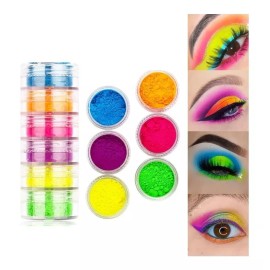 Global Sombras Neon 6 Colores Sombras En Torre