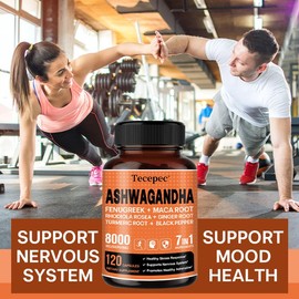 Tecepec Fenugreek Health Supplement – 120 Capsules | Supports Nervous System Health & Emotional Relaxation | Natural Herbal Wellness Formula