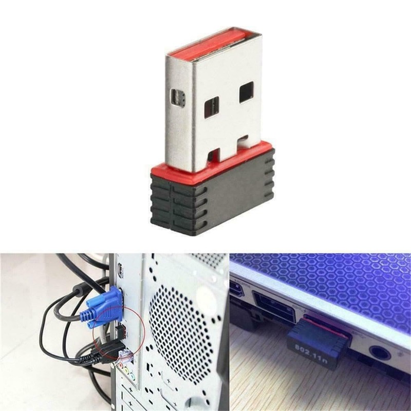 WiFi Dongle | IEEE 802.11 n/g/b 2.4GHz Mini Wireless Network