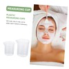 FUNOMOCYA 10pcs Measuring Cup Set Plastic Graduated Cups for Medication