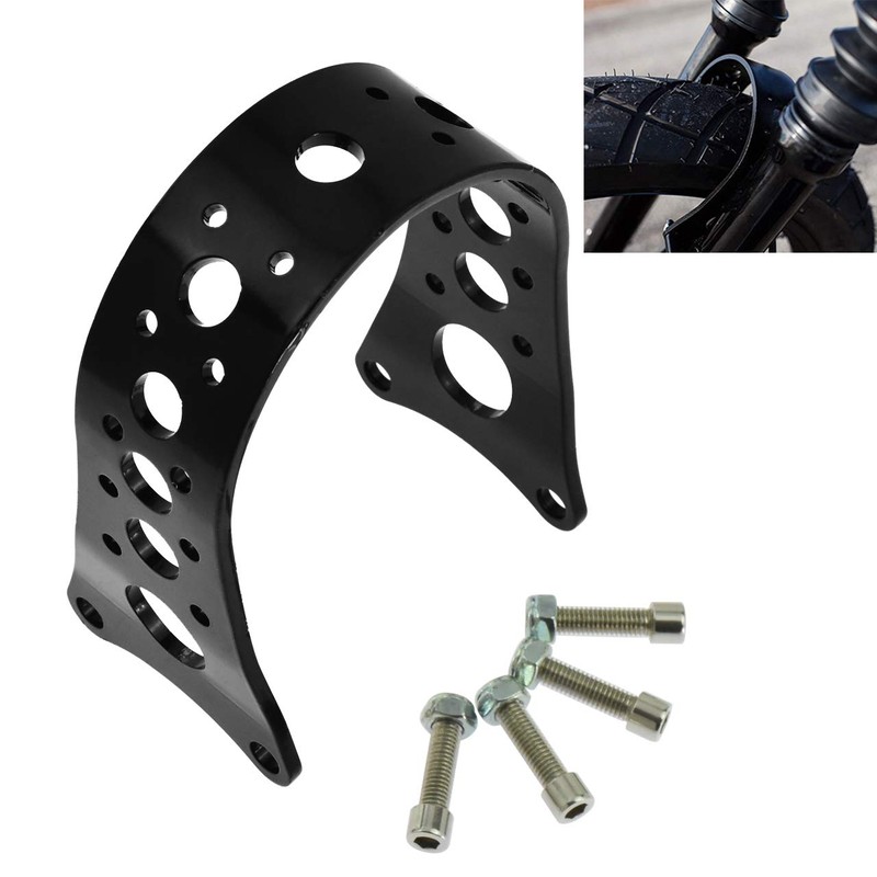 CARGLETRUE Motorcycle Front Fork Brace Tracker Narrow Fit for Harley