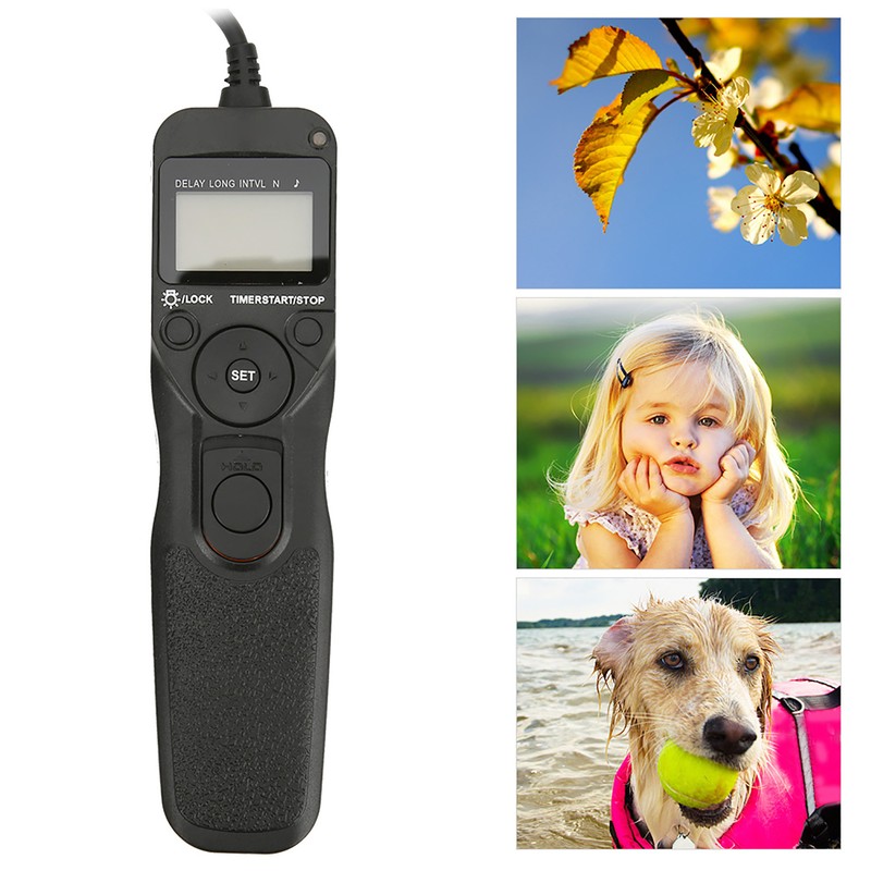RM VPR1 Camera Photography Shutter Release Timing Remote Control for