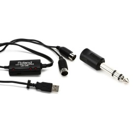 Hosa + Roland Roland UM-ONE mk2 USB MIDI Interface + Hosa GPM-103 Value Bundle