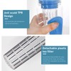 Fruit Infuser Water Bottle Anti Slip Grip Flip Top Lid