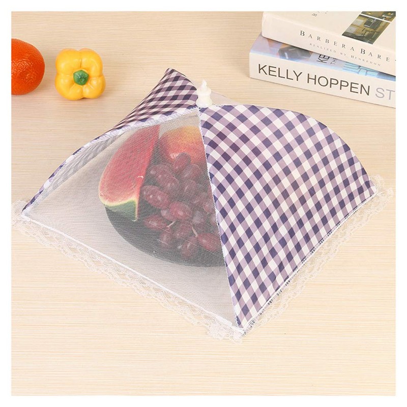 4PCS Pop Up Mesh Food Cover Collapsible Food Fly Net