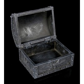 Figuren Shop GmbH Fantasy Dragon Jewellery Box - Sacred Keeper | Gothic Jewellery Box Hand Painted with Lid