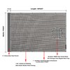 leaveshade Dump Truck Mesh Tarp 7'X10' - (Black) Heavy Duty