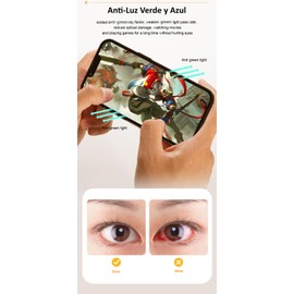 Mica Hidrogel GREEN RAY Nano tecnología, proteccion ocular de luz verde y azul para HONOR 200