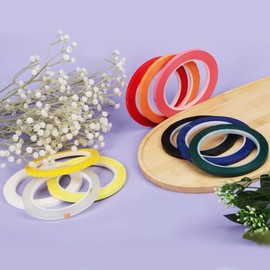 Tsudoku 10 Rolls Autoclave Tape- Tape,0.24 Inch Width 216.5 Inch Length Instruments Identification Tape 10 Colors