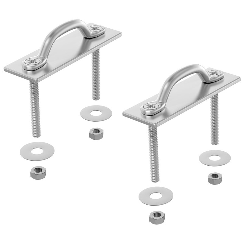 UnibLn (2 Pack) Boat Dock Ladder Hardware Attachment Kit for