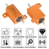 ETOPARS 2 Pcs 10W 100 Ohm 5% Aluminium Casing Wirewound