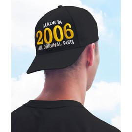 Bombo Embroidered Birthday Hat Made in ... All Original Parts, 18 years old