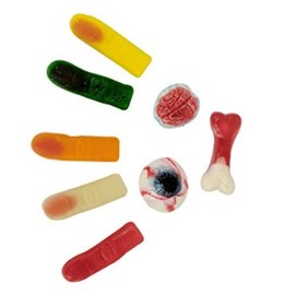Blair Candy - Creepy Gummy Missing Body Parts - Sweet Snack Available in 1, 2, 3, & 5 lb Bags Soft Bonbon - TikTok Candy Trend Item - Specification: 2 pounds