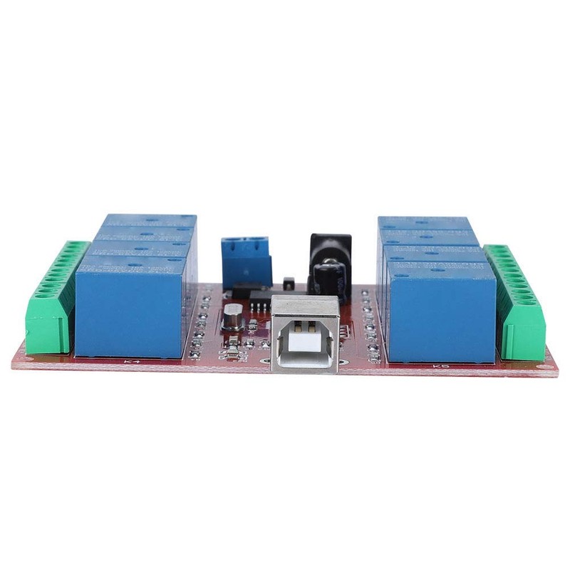 ASHATA 5 V Relay Module, 8 Channel DC 5 V