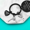 Xiahuyu Hairdresser Appreciation Gifts Hairdresser Keychain Hair Stylist Thank You